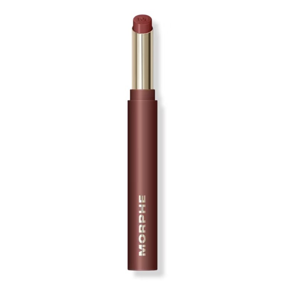 Morphe Lip Filter Hydroplump Soft Matte Lipstick Haze Soft Wine 0.08 oz NEW